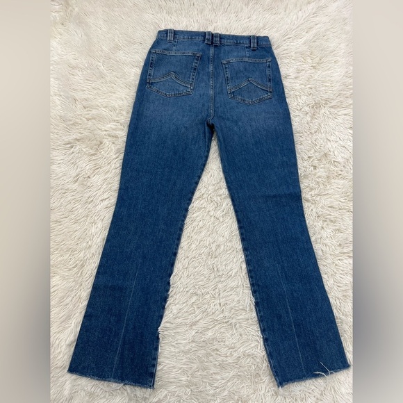 Reformation Ada Ultra High Rise Bootcut Jeans In Laguna Wash - Size 30 - Picture 10 of 11